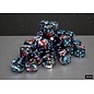 Chessex Dice: Brush 12mm D6 Darkside / Blue (36)