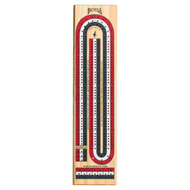 Bicycle Cribbage Board - Three Track