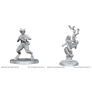 WizKids/NECA D&D Nolzurs: W28 - Satyr & Dryad