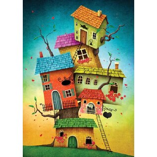 Cobble Hill 1000pc ENJOY Puzzle - Fairy Tale Houses