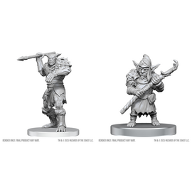 WizKids/NECA D&D Nolzurs: W28 - Bugbear Stalker & Goblin Hexer