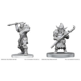 WizKids/NECA D&D Nolzurs: W28 - Bugbear Stalker & Goblin Hexer