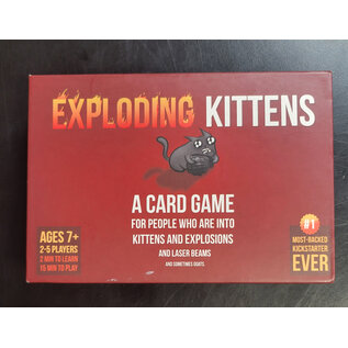 Used Exploding Kittens - Moderate Play