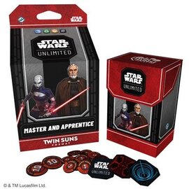 Fantasy Flight Star Wars Unlimited: Twin Suns - Master and Apprentice