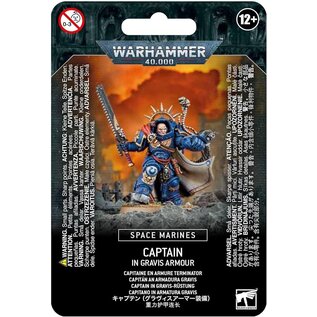 Games Workshop Warhammer 40K: Space Marines - Captain in Gravis Armour