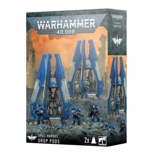 Games Workshop Warhammer 40K: Space Marines - Drop Pods