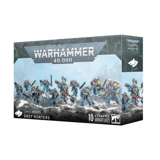 Games Workshop Warhammer 40K: Space Wolves - Grey Hunters