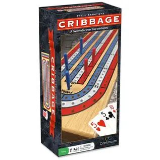 Continuum Games Classic Cribbage Card Game