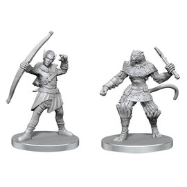 WizKids/NECA Pathfinder: W26 Elf Hunter and Cat Bandit