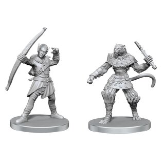 WizKids/NECA Pathfinder: W26 Elf Hunter and Cat Bandit