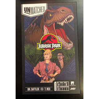 Used Unmatched Jurassic Park Dr. Sattler vs T. Rex - Light Play