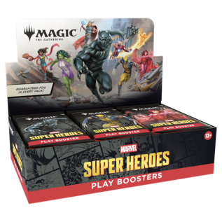 Wizards of the Coast Magic: UB Marvel Super Heroes - Play Booster Display
