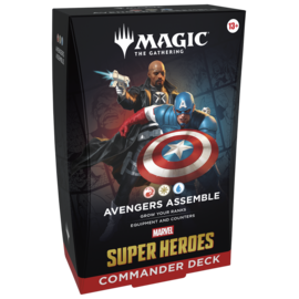 Wizards of the Coast Magic: UB Marvel Super Heroes - Avengers Assemble Commander Deck