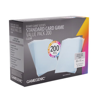 Gamegenic Prime Sleeves Standard Card Game  Value Pack 200