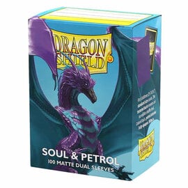 Arcane Tinmen Dragon Shield (100) Matte Dual - Soul & Petrol