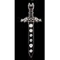 DnDDice.com Enamel Pin - Dice Sword