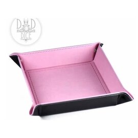 DnDDice.com Square Dice Tray - Pink