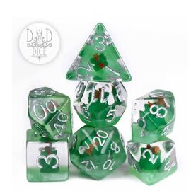DnDDice.com Dice: Poly 7 Set - Gelatinous Cube