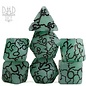 DnDDice.com Dice: Poly 7 Set - Broken Dreams