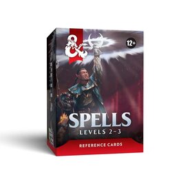 Wizards of the Coast D&D Reference Cards: Spells 2 (Level 2-3)