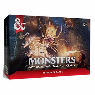 Wizards of the Coast D&D Reference Cards: Monsters (Mystical and Menacing)