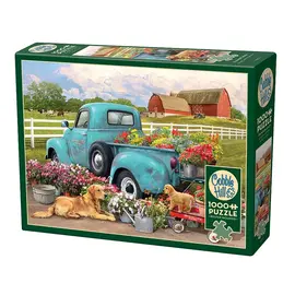 Cobble Hill Flower Truck 1000 pc Puzzle