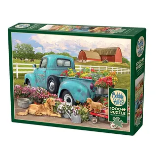 Cobble Hill Flower Truck 1000 pc Puzzle