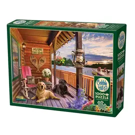 Cobble Hill Welcome to the Lakehouse 1000 pc Puzzle