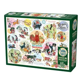 Cobble Hill Dog Thoughts 1000 pc Puzzle