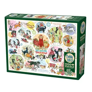 Cobble Hill Dog Thoughts 1000 pc Puzzle