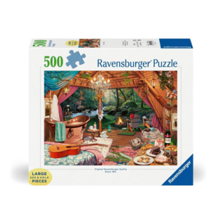 Ravensburger 500pc Large Puzzle - Cozy Glamping