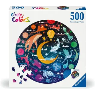 Ravensburger 500pc Round Puzzle - Astrology
