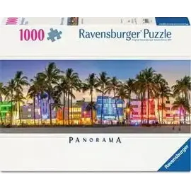 Ravensburger 1000pc Puzzle - Night Glow on Ocean Drive