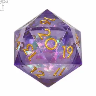 D&D Dice Dice: 34mm D20 - Lusterdust