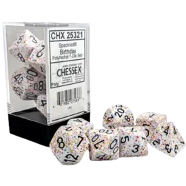 Chessex Dice: Speckled Birthday  Poly Set (7)