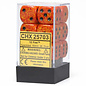 Chessex Dice - D6 16mm Speckled Fire (12)