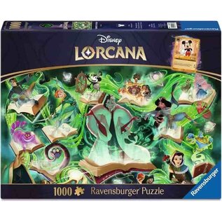 Ravensburger Disney Lorcana Glimmers of the Realm - Emerald 1000 pc Puzzle