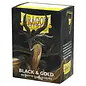 Arcane Tinmen Dragon Shield (100) Matte Dual - Black and Gold