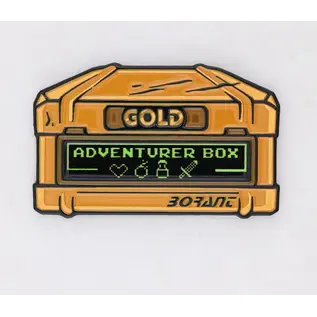 Foam Brain Dungeon Crawler Carl Enamel Pin - Adventurers Loot Box