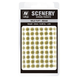 Vallejo Scenery: Wild Tuft - Beige Small