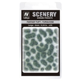 Vallejo Vallejo Scenery: Fantasy Tufts - Turquoise Large