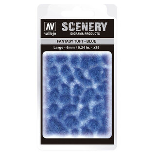Vallejo Vallejo Scenery: Fantasy Tufts - Blue Large