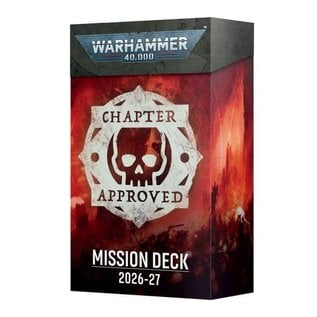 Games Workshop Warhammer 40K: Chapter Approved Mission Deck - 11th Edition