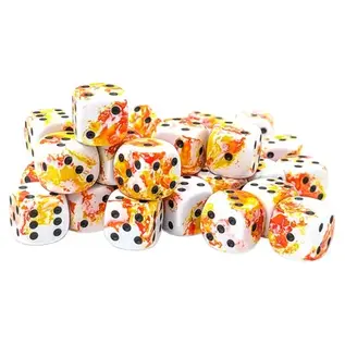 Chessex Dice: 12mm D6 - Sunrise