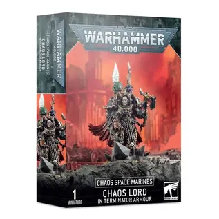 Games Workshop Warhammer 40K: Chaos Space Marines - Chaos Lord in Terminator