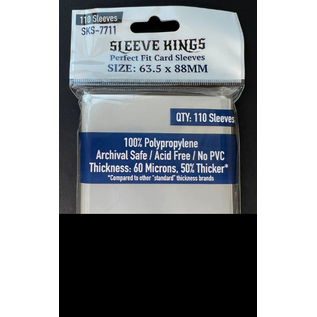 Mayday Games Sleeve Kings: Perfect Fit Card Sleeves - 63.5x88mm (110ct)