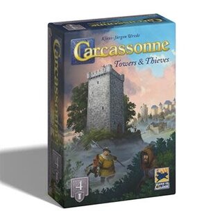 Z Man Games Carcassonne Expansion 4: Towers & Thieves