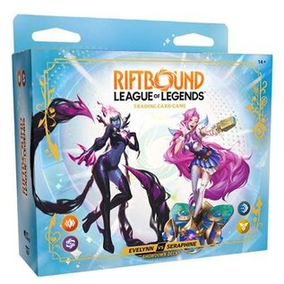 UVS Games Riftbound LoL TCG: Radiance - Evelynn vs Seraphine Deck