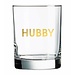 Hubby Rocks Glass