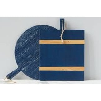 Navy Rectangle Mod Charcuterie Board, Medium